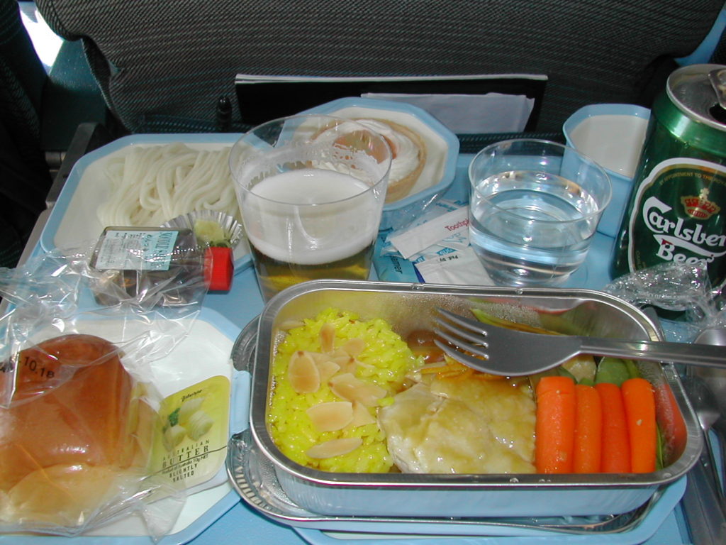 ネパール航空の食事